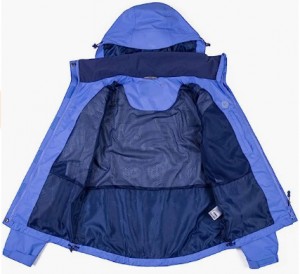 Kadın Hafif Yağmurluk Su Geçirmez Rüzgarlık Kapüşonlu Ceket