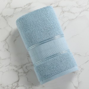 Khăn tắm 100% cotton sang trọng bộ khăn tắm sang trọng logo tùy chỉnh