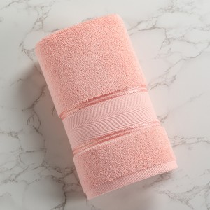 Bath towel 100% cotton luxury set ຜ້າຂົນຫນູຫລູຫລາ ອາບນໍ້າ ໂລໂກ້ custom