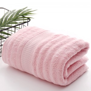 Bamboo bath towel luxury bath towel wholesaler customized logo