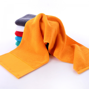 Yoga Sweat Towel Cotton Terry Fabric Long Size Customized Logo