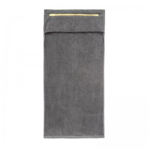 Gym Towel Cotton Ine Zipper Pocket YeGym Bench