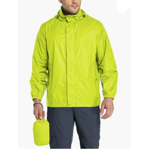 Класічная воданепранікальная дыхаючая куртка-дажджавік