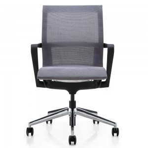 Moderna ergonomiska stolar Swivel Mesh Mötesstolar