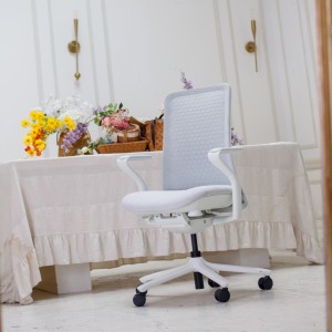 Luksuss, ērts mājas stila ergonomisks biroja krēsls