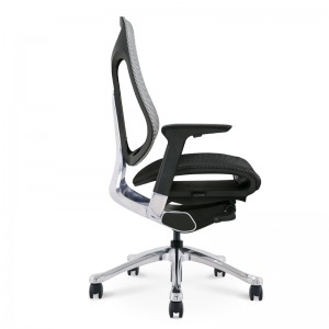 Ŝtofa Mesh Office Chair PC Komputila Seĝo