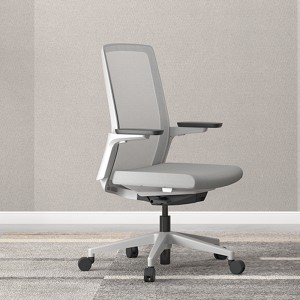 3D Armrest Modernong Hotel Slid Seating Upholstered Rolling Office Chair