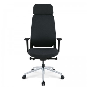 Cadeira de escritório de apoio lombar flexível