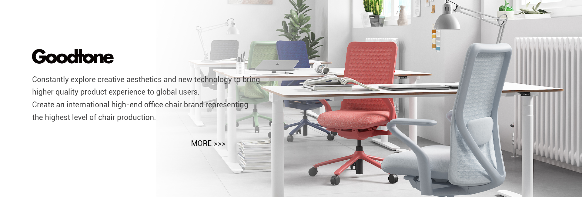 Díky kancelářské židli Poly Office se ve své kanceláři budete cítit jako doma