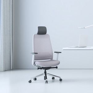 Regulowane krzesło biurowe Filo z wysokim oparciem