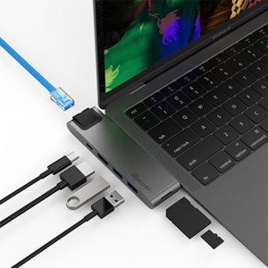9 in 1 USB C Thunderbolt 3 HDMI Ethernet USB C Hub