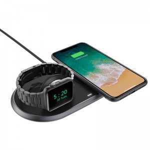 Wireless Charging Station Compatible with iPhone & iWatch