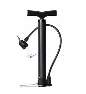 Portable Bicycle Mini Pump Fits Schrader and Presta Valve Reversible Bike Pump for Cycling