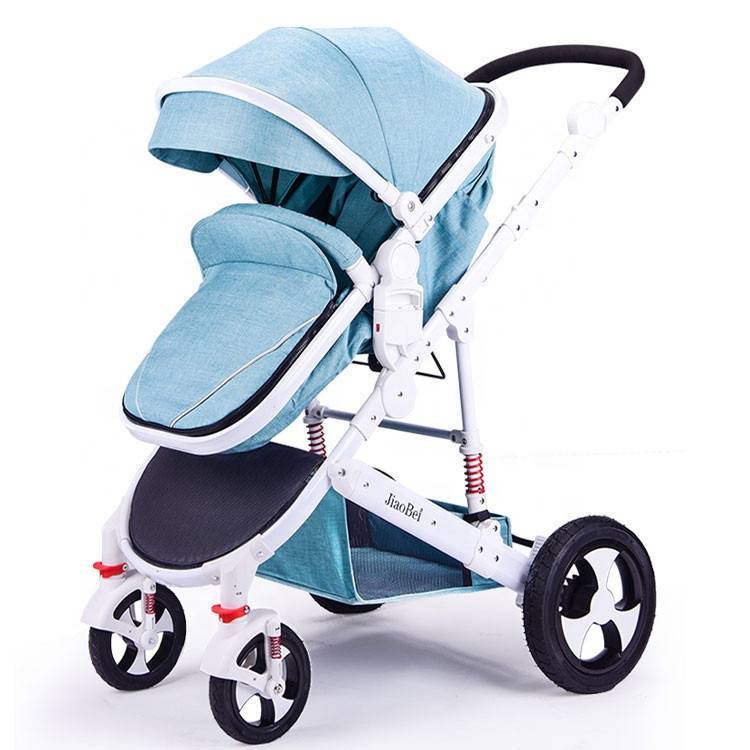 lätt hopfällbar trehjuling barnvagn för baby reborn/...