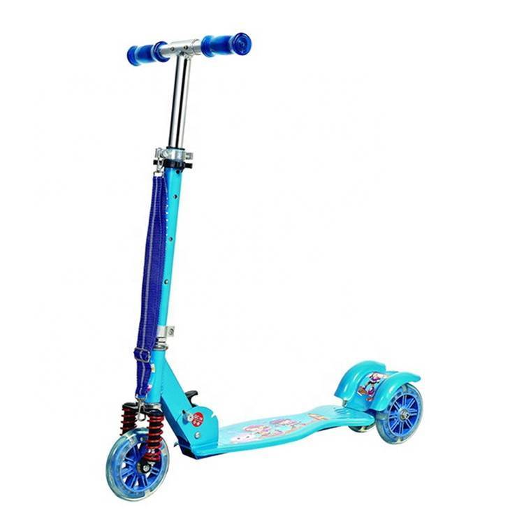 Freio de mão de 2 rodas de alta qualidade para crianças kick scooter/push top pro criança scooter novo modelo/2017 lanterna scooter cadeira de criança Imagem em destaque