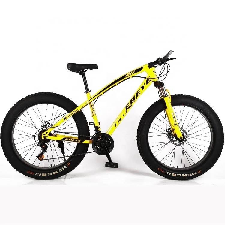 Hot selling DIY 24/26 inch fat tire Mountain bike/ snow bike/cycling with fat 4.0 tire OEM , fat tire bicycle made in China