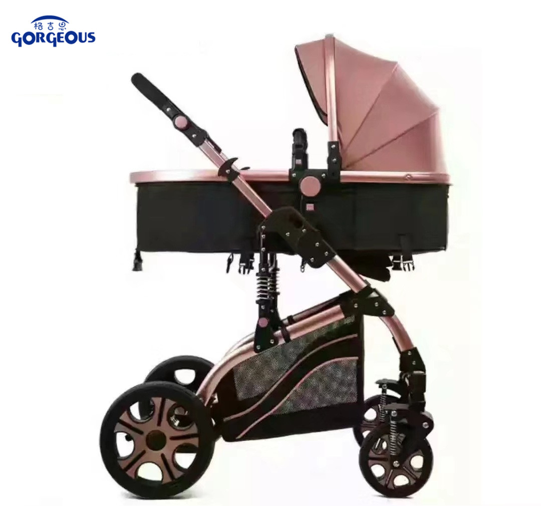 Baby stroller 3 in 1 luxury baby pram  travel system baby carriage 3 in 1 with carrycot and carseat