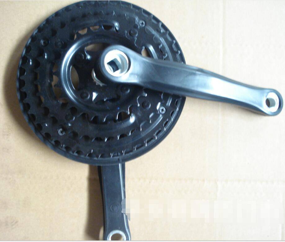 muti-speed 3S bicycle chainwheel and crank set and bicycle crankset