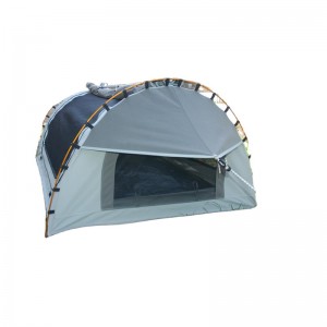 Groothandel outdoor camping canvas draagbare dubbele Swag tent wandelen
