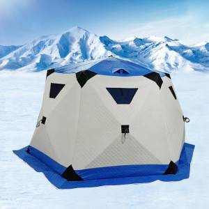 Wholesale Priis China Professional Fabrikant Oanpaste Wholesale isolearre Portable Ice Fishing Shelter Tent