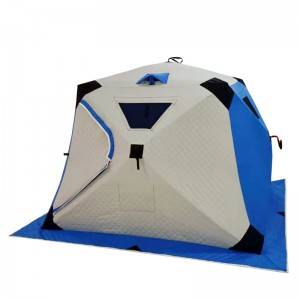 China OEM China 3-8 Person Ice Fishing Tent with Ventilation Windows and Carry Pack