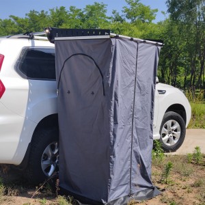 600D Oxford tkanina aluminijske legure okvir lako otvaranje vanjski auto tuš šator za kampiranje