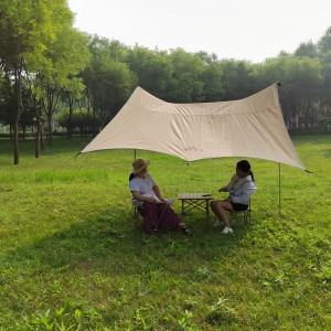 2022 Nova tenda de tenda de protecció solar personalitzada per acampar a l'aire lliure