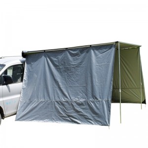 China Produttore per a Cina 2 * 3m Car Side Awning 4WD Caravan Side Awning