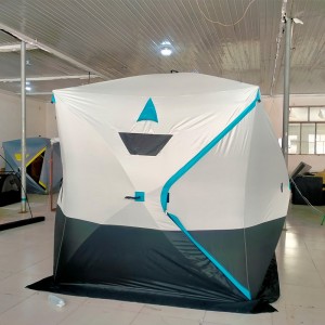 tents camping ກາງແຈ້ງຂອງຄອບຄົວຂະຫນາດໃຫຍ່ຂາຍກ້ອນ tent ການຫາປາລະດູຫນາວ