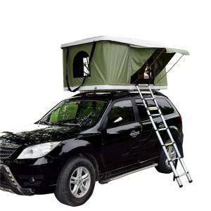 tente dure de dessus de toit de voiture de Shell de la fibre de verre 4WD pour camper et voyager