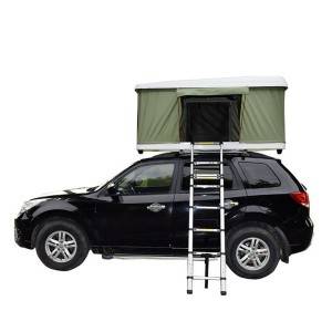 4WD Fiberglass Hard Shell Car Roof Top Tent Untuk Berkemah Dan Bepergian