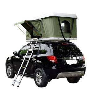 야영하고 여행을 위한 4WD 섬유유리 단단한 포탄 차 옥상 천막