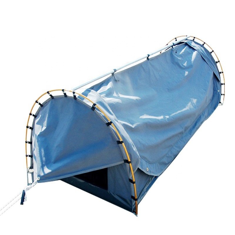 14OZ Luxury King double canvas camping swag tent Featured Image