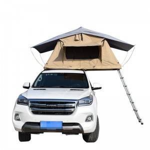 Venda quente 2 persoas 4WD Vehículo Roof Top Tent Car Camping Rooftop Tent