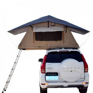 Hot Sale 2 personnes 4 roues motrices sur le toit du véhicule Tente sur le toit de camping de voiture