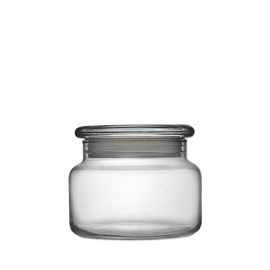 15oz Clear Classic Glass Candle Jar