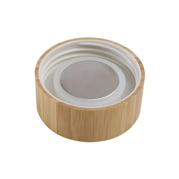 Bamboo Cover Double-layer Heat-insulating Glass e nang le Filter Tea Steeper