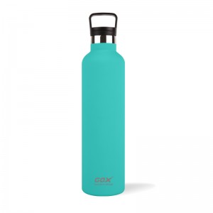 GOX China OEM Dual-wall Insulated Stainless Steel Water Bottle Uban sa Handle