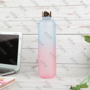 GOX BPA-freie Tritan-Wasserflasche mit Schraubdeckel