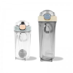 GOX China OEM ပရီမီယံ Tritan BPA အခမဲ့ပရိုတိန်းအားကစား Shaker ပုလင်း