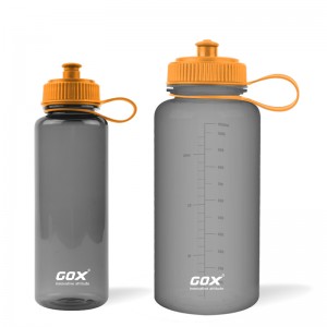 GOX China OEM Sports Nozzle Tritan Bottle e nang le Carry Loop