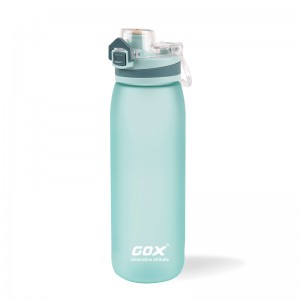 GOX China OEM Sports Tritan Water Bottle pẹlu Gbe Loop