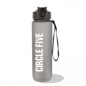 GOX China OEM Time Marker Fitness Gym Water Bottle