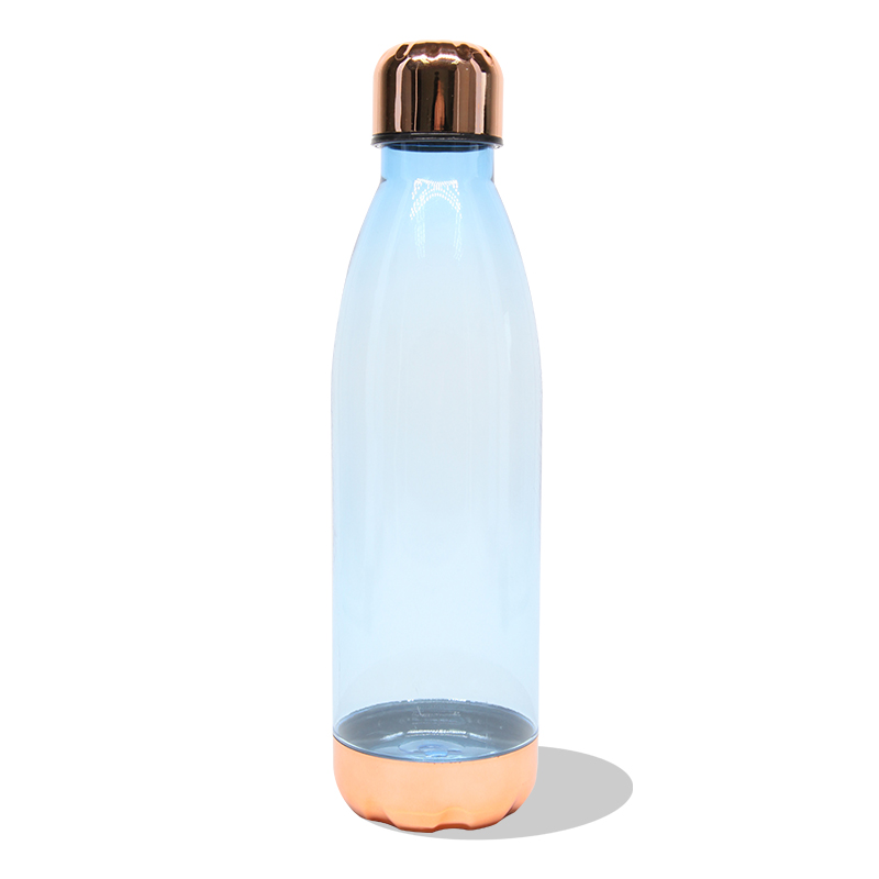 بطری های آب ورزشی رایگان GOX OEM BPA با کلاهک پیچش فولادی ضد زنگ