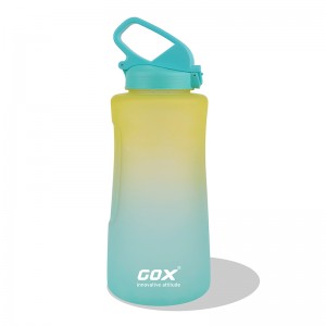 GOX OEM Xina BPA FREE Ampolla d'aigua de gimnàs de gran capacitat a prova de fuites amb tapa oberta automàticament