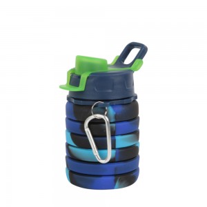 GOX Silicone Collapsible Botol Cai jeung Carabiner