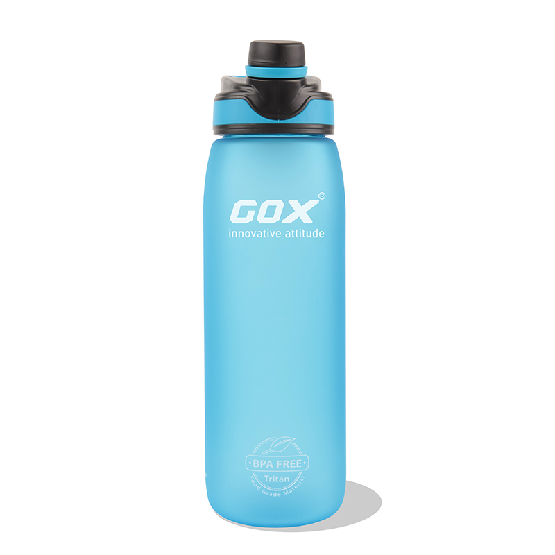 Garrafa de água GOX Tritan com alça de transporte livre de BPA para fitness, entusiastas ao ar livre imagem em destaque
