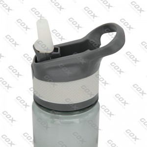 GOX 중국 OEM BPA 프리 트라이탄 물병(자동 주입구 및 빨대 포함)