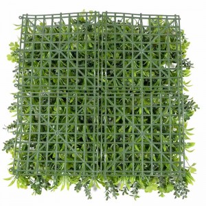 Artificial Boxwood Hedges Panels Green Grass Wall Decoration Artificial Plant Wall