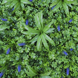 ກໍາແພງຫຍ້າທຽມ Evergreen 1m ໂດຍ 1m UV Resistant